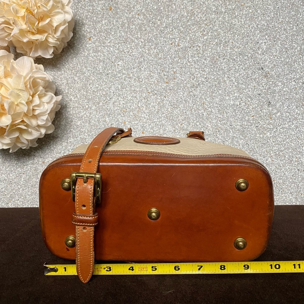 Vintage Dooney & Bourke Satchel Crossbody Bag - Picture 8 of 13